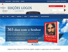 Tablet Screenshot of edicoeslogos.com.br